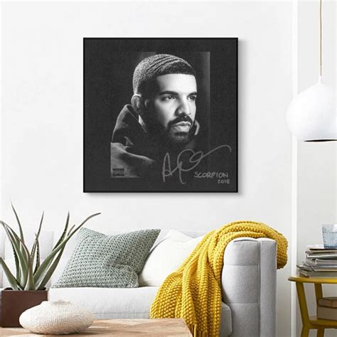 Drake Scorpion music album Painting poster art painting home | Etsy