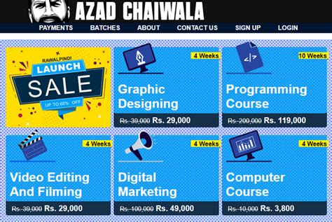 Azad Chaiwala and his completely affordable courses. : r/chutyapa