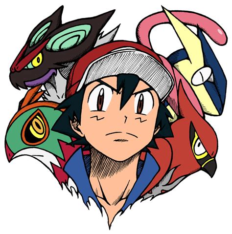 Ash XY Team 5 by Rohanite on DeviantArt