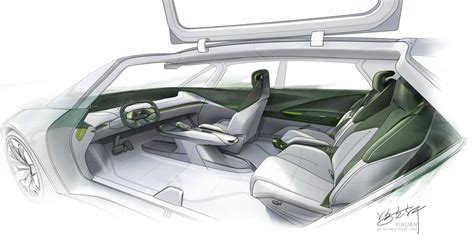 Buick Proxima Concept EV Sedan with Gullwing Doors