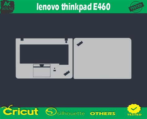 Lenovo Thinkpad E460 Skin Vector Template - 4.00
