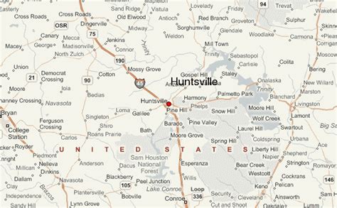 Huntsville, Texas Location Guide