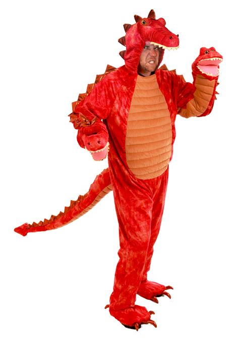 Adult Hydra Red Dragon Costume - Halloween Costume Ideas 2019