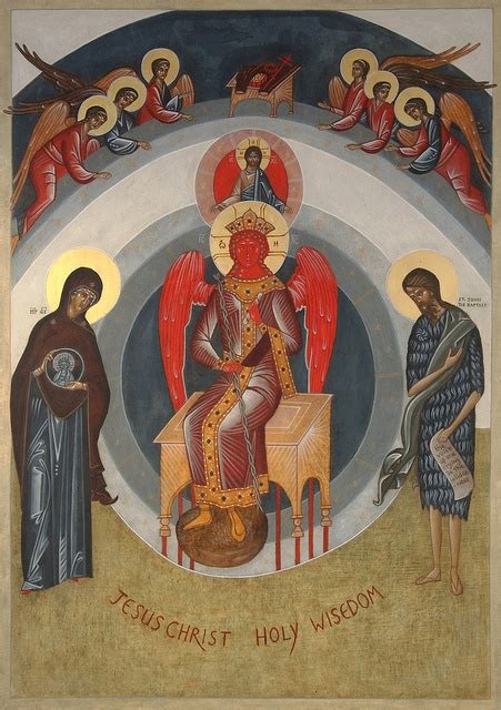 Icon - Holy Wisdom (modern) | Painting, Icon, Holi