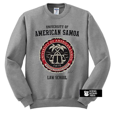 University of American Samoa Law School sweatshirt