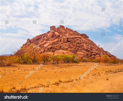 Orange Rock Formation In Damaraland Stock Photo 365521691 : Shutterstock