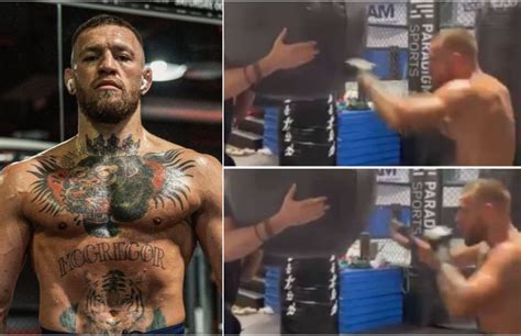 Conor McGregor's UFC training footage has fans concerned he's making ...