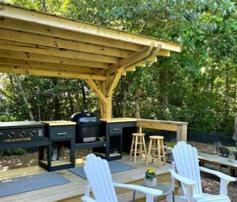 10 DIY BBQ Island Plans You Can Build Today (With Pictures) | House Grail