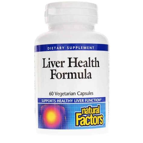 Liver Health Formula, Natural Factors