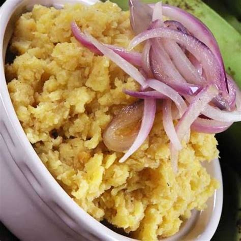 Mangú (Dominican-style Mashed Plantain) - Hispanic Kitchen | Plantain ...