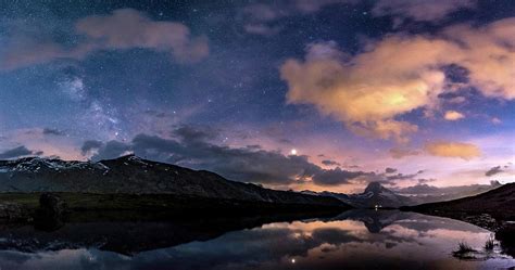 Night at the foot of Matterhorn Photograph by Ewa Jermakowicz - Fine ...