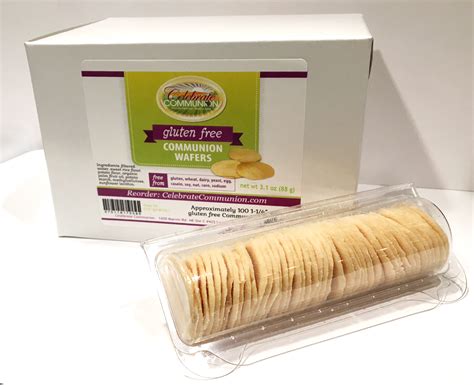 Gluten Free Communion Wafers - 100 Wafers