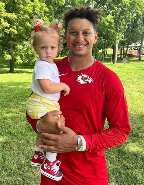 Patrick Mahomes in awe as daughter Sterling displays soccer talent at a ...