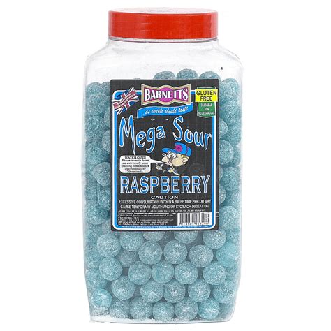 Barnetts Mega Sour - Raspberry (UK) [100g] | Plus Candy