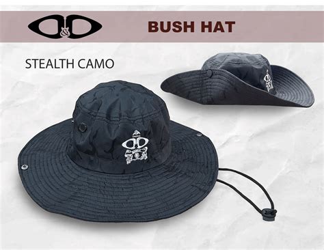 D&D BUSH HAT STEALTH CAMO – D&D Music