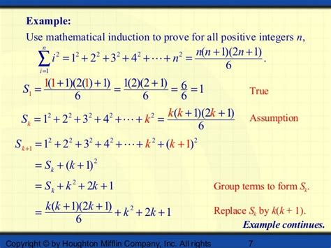 Mathematical induction