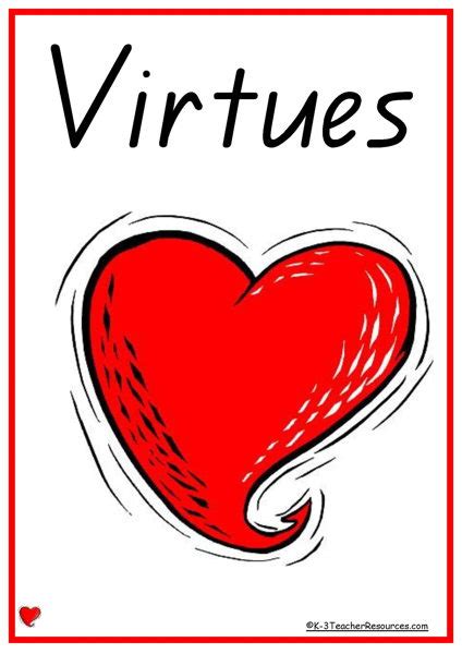 52 Virtues Education Words | Clipart Panda - Free Clipart Images