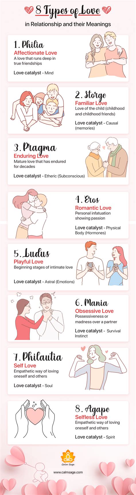 8 Different Types of Love According to Greek | Perfect Combination for You