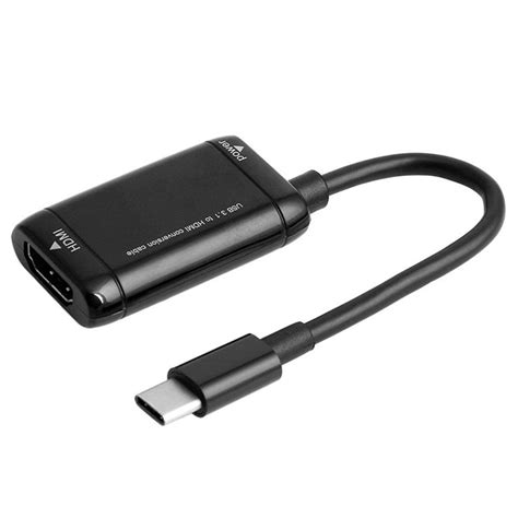 USB C to HDMI Adapter USB Type C USB 3.1 Cable For Android Phone Tablet ...