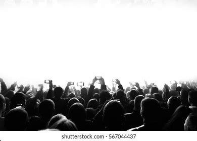 Concert Crowd Silhouette