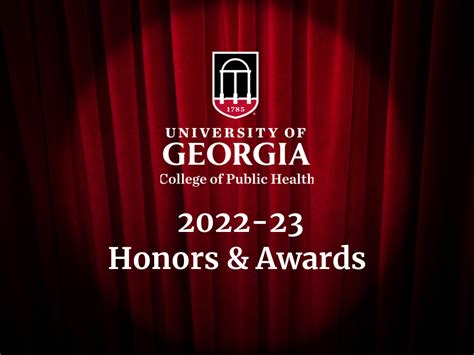 CPH honors outstanding faculty, students, alumni, community members - College of Public Health UGA