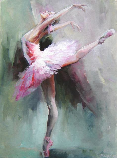 Swan Lake 2 Painting by Nelya Shenklyarska