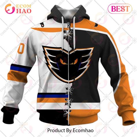 Personalized AHL Lehigh Valley Phantoms Mix Jersey 3D Hoodie - Ecomhao ...