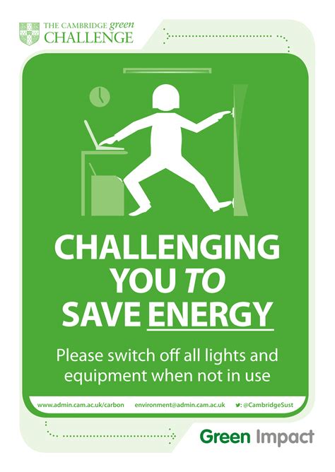 Save Energy Posters | Poster Template