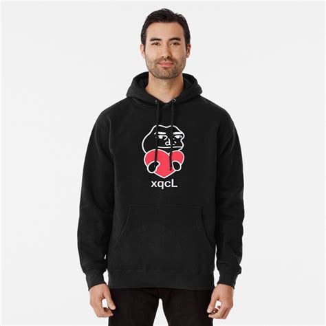 "XQC Merch XQCL Heart" Pullover Hoodie for Sale by MaherCoShop | Redbubble