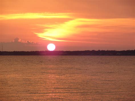 Sunset at Navarre Beach Florida | Beach vacation spots, Navarre beach florida, Favorite vacation