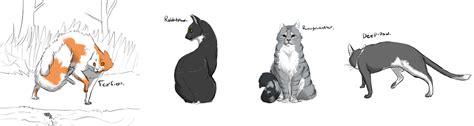 Warrior Cat OCs by Qanat on DeviantArt