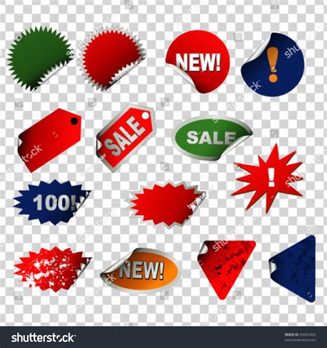 Price Labels Stock Vector Illustration 54501826 : Shutterstock