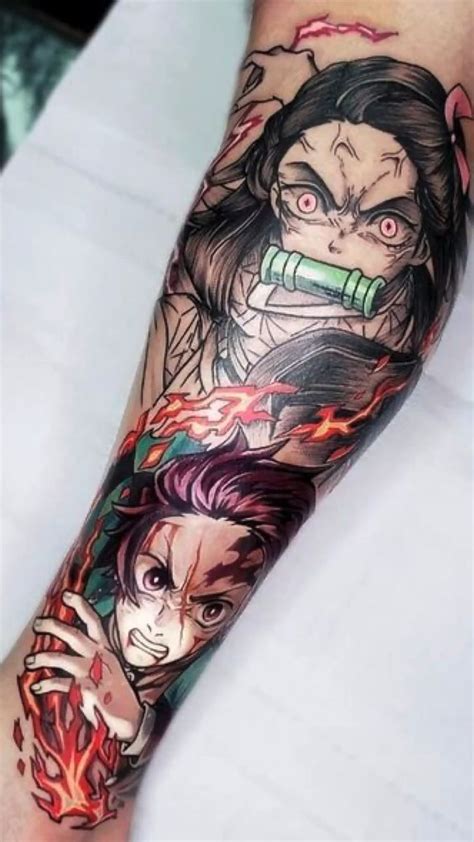 Demon slayer tattoo ideas (sleeve) | Slayer tattoo, One piece tattoos ...