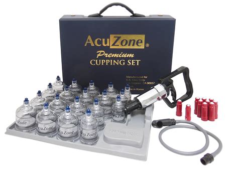 Premium Quality Cupping Set w/ 19 Cups, *INCLUDES the Extension Tube( A $3.00 Value) - Cupping ...