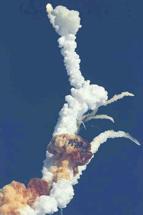 CHALLENGER EXPLOSION 1986. | Interesting history, Historical moments ...