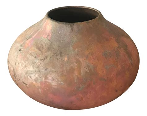 Minimalist Large Clay Pot | Chairish