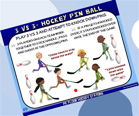 Floor Hockey Games in PE: 9 Innovative Stations and Engaging Floor Hockey Drills Students Love