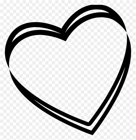 Computer Icons Heart Symbol Traffic Sign Black And White Ribbon Heart ...