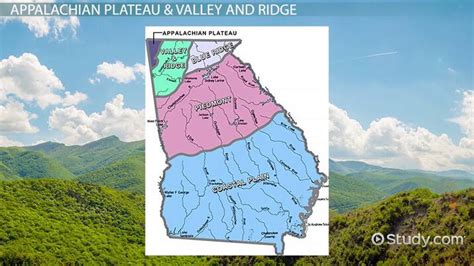 The Five Geographic Regions of Georgia - Video & Lesson Transcript | Study.com