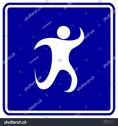 Abstract Running Symbol Stock Vector (Royalty Free) 3222957 | Shutterstock