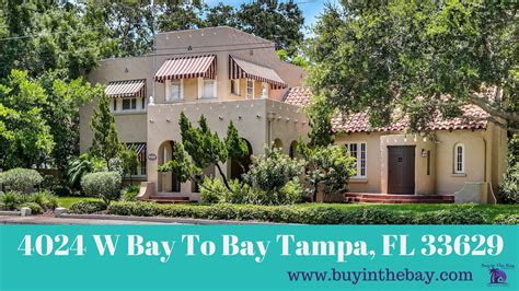 4024 W Bay to Bay Blvd Tampa FL 33629 - Historic Homes In Florida For Sale | Historic homes ...