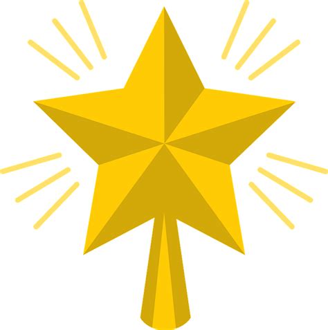 Yellow Christmas Star Clipart Clip Art Bay | Images and Photos finder