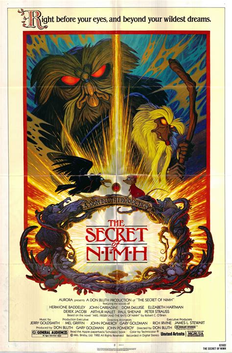 The Secret of Nimh 1982 One Sheet Poster Folded - Etsy