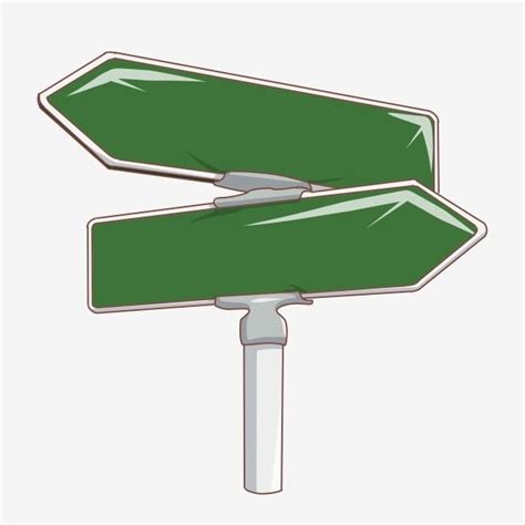 Road Sign Clipart Hd PNG, Safety Means Road Sign Hand Drawn Pointing Road Sign Cartoon Pointing ...