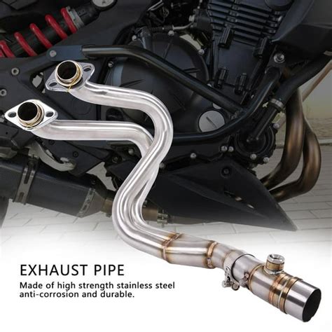 Mgaxyff Motorcycle Full Exhaust System Front Midlle Pipe for Kawasaki Ninja 650/ER-6F/ER-6N 2012 ...