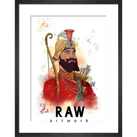 Guru Gobind Singh Artwork — RAWartwork_co