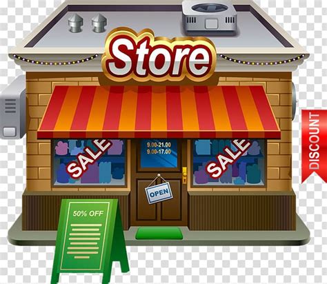 Retail Outlet Clipart