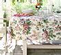 Garden Floral Cotton/Linen Tablecloth | Pottery Barn