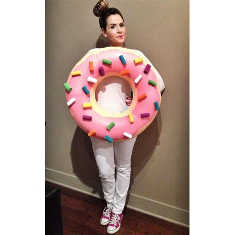 Donut Costume inspired by Studio DIY | Food halloween costumes, Donut halloween costume, Cute ...