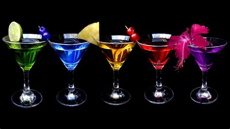 Rainbow Cocktails 4k Ultra HD Wallpaper and Background Image ...